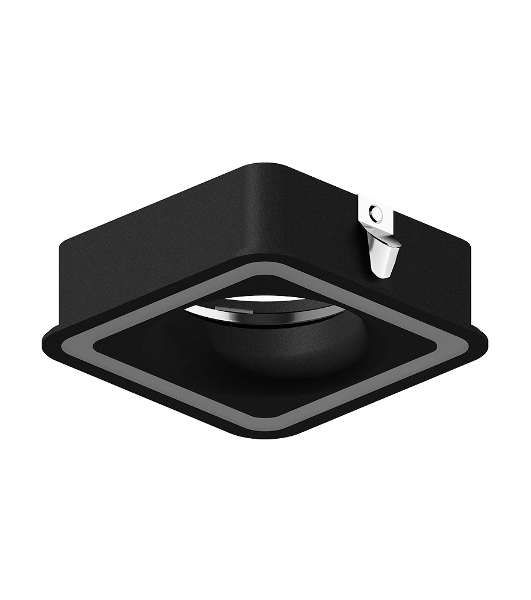 Насадка для корпуса светильника N7716 SBK черный песок 70*70mm H26mm Out2mm MR16