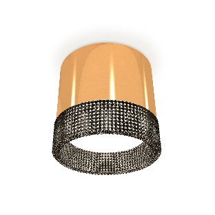 Светильник Ambrella Light XS8121021 PYG/BK золото желтое полированное/тонированный GX53 (C8121, N8484)
