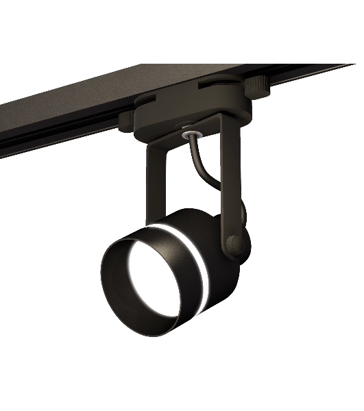 Светильник Ambrella light XT6602081 PBK/SBK/FR черный полированный/черный песок/белый матовый MR16 GU10 (C6602, N6229)