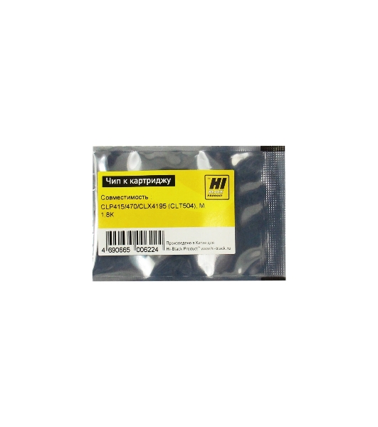 Чип к картриджу Samsung CLP-415/470/CLX4195 (Hi-Black), CLT504, 1.8K, M