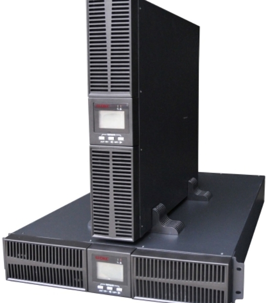 Источник бесперебойного питания ДКС Онлайн серии Small Rackmount, 3000 ВА/2700 Вт, 1/1, 8xIEC C13, EPO, USB, RS-232, RJ45, Rack 2U, 6x9А·ч