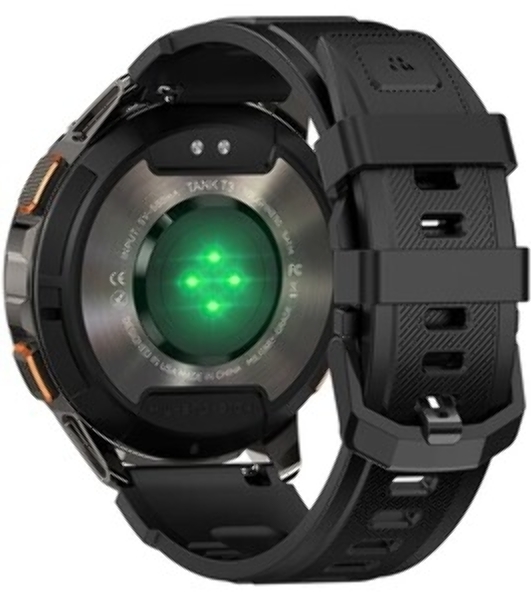 Умные часы KOSPET Tank T4, 1.43' AMOLED, Bluetooth, WR50, серебристый