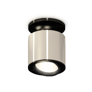 Светильник Ambrella Light XS7405020 PSL/PBK серебро полированное/черный полированный MR16 GU5.3 (N7926, C7405, N7002)