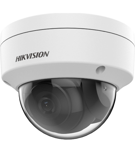 Купольная IP-камера Hikvision 2Мп уличная с EXIR-подсветкой до 30м1/2.8' Progressive Scan CMOS; объектив 6мм; угол обзора 54°; механический ИК-фильтр; 0.028лк@F2.0; сжатие H.265/H.265+/H.264/H.264+/M