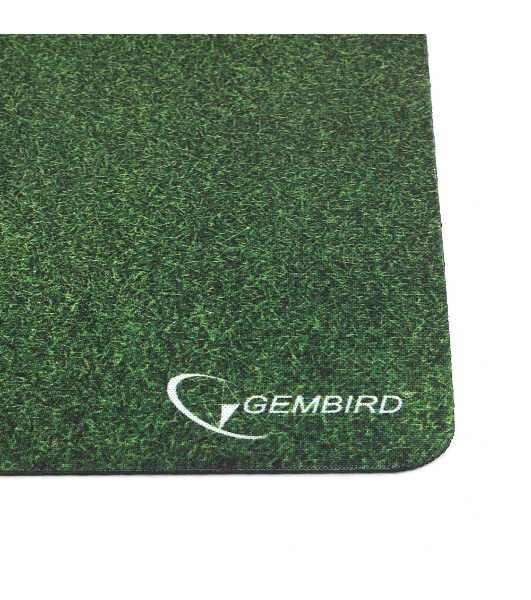 Коврик для мыши Gembird MP-GRASS, рисунок 'трава', размеры 220x180x1мм, полиэстер/резина