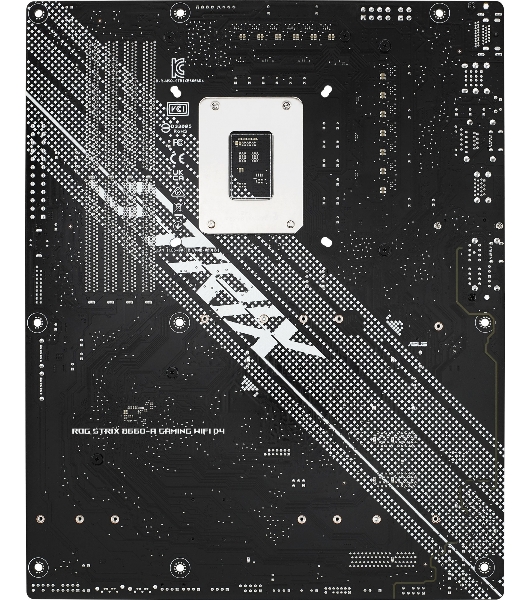 Материнская плата ASUS ROG STRIX B660-A GAMING WIFI D4, LGA 1700, Intel B660, 4xDDR4, 4xSATA, 3xM.2, 1xPCIe 5.0 x16, 1xPCIe 3.0 x4, 1xHDMI, 1xDP, 1x 2.5Gb LAN, 1xUSB-A 3.2 Gen 2, 2xUSB-A 3.2 Gen 1, 4xUSB 2.0, 5x3.5 мм, 7.1, Standard-ATX