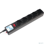 Сетевой фильтр Powercube SPG5-10M 10 м, 5 розеток, черный, коробка, фото4