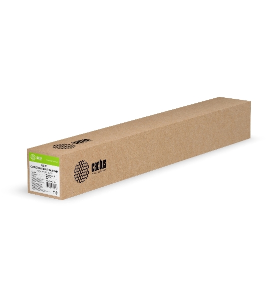 Холст Cactus CS-GC260-91430 36'(A0) 914мм-30м/260г/м2/белый глянцевое синтетика для струйной печати втулка:50.8мм (2')