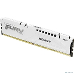 Оперативная память Kingston Fury Beast, DDR5, 16Gb (1x16GB), 5600MHz, CL36, DIMM, с радиаторами, белый, фото3