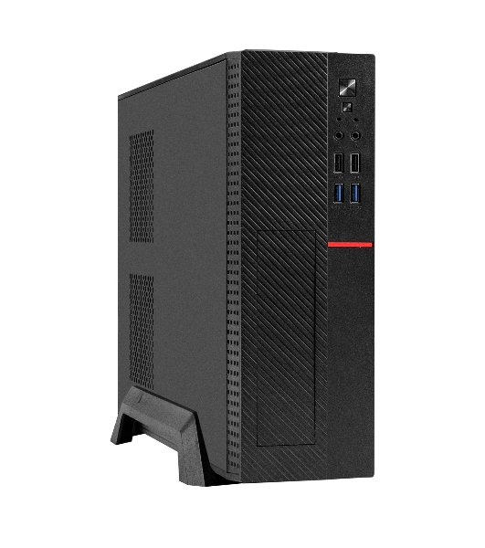 Компьютерный корпус Desktop ExeGate MI-307U2-M450 (mini-ITX/mATX, БП M450 с вент. 8см, 2хUSB+2хUSB 3.0, HD аудио, черный)