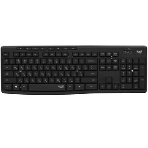 Комплект клавиатура+мышь Logitech MK295 беспроводной, USB, чёрный, фото36