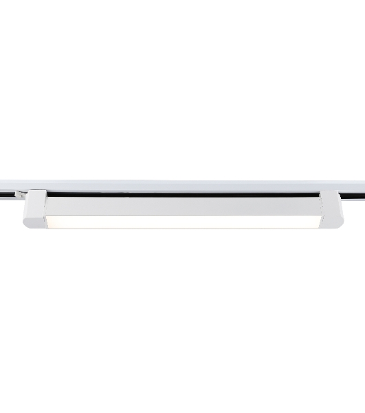 Трековый однофазный светильник Ambrella light GL6736 WH белый IP20 30W 4200K 458*35*57