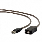 Кабель-удлинитель USB2.0 активный Cablexpert UAE-01-15M, AM/AF, 15м, фото 1