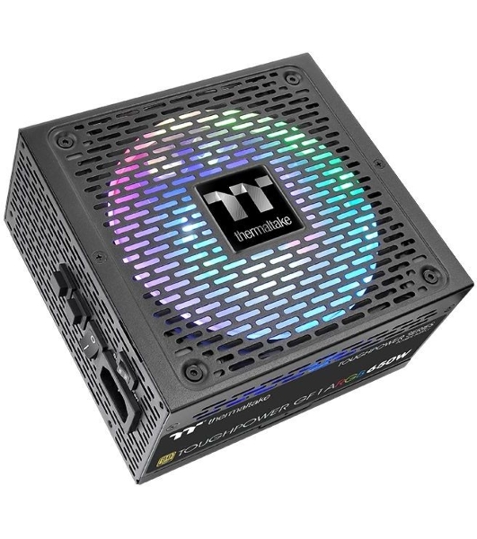 Блок питания Thermaltake Toughpower GF1 ARGb RTL (PS-TPD-0650F3FAGE-1), 650Вт, 80 PLUS Gold, 140мм, модульный, черный