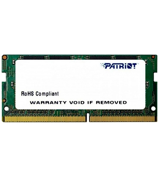 Оперативная память Patriot Signature, DDR4, 8GB (1x8 GB), 2666 MHz, CL19, SO-DIMM
