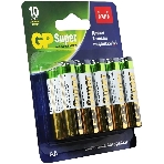 Батарея GP Super Alkaline 15A/IVI-2CR10 AA (10шт) блистер, фото5