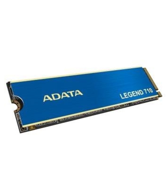 Накопитель SSD ADATA LEGEND 710, 512Gb, PCIe 3.0 x4, M.2 2280, NVMe, R/W 2400/1600, с радиатором