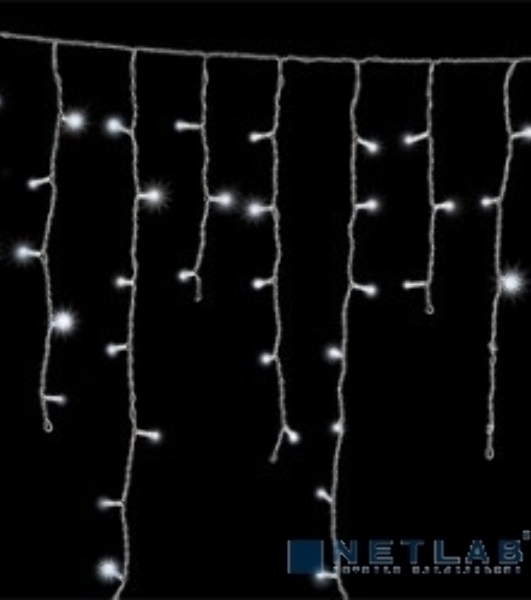 Гирлянда Neon-night Айсикл 'ПЛЕЙ ЛАЙТ' 0.6х2.4м 88 LED 5.5Вт 230В IP44 бел.; бел. провод