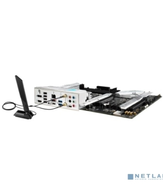 Материнская плата ASUS ROG STRIX B660-A GAMING WIFI D4, LGA 1700, Intel B660, 4xDDR4, 4xSATA, 3xM.2, 1xPCIe 5.0 x16, 1xPCIe 3.0 x4, 1xHDMI, 1xDP, 1x 2.5Gb LAN, 1xUSB-A 3.2 Gen 2, 2xUSB-A 3.2 Gen 1, 4xUSB 2.0, 5x3.5 мм, 7.1, Standard-ATX