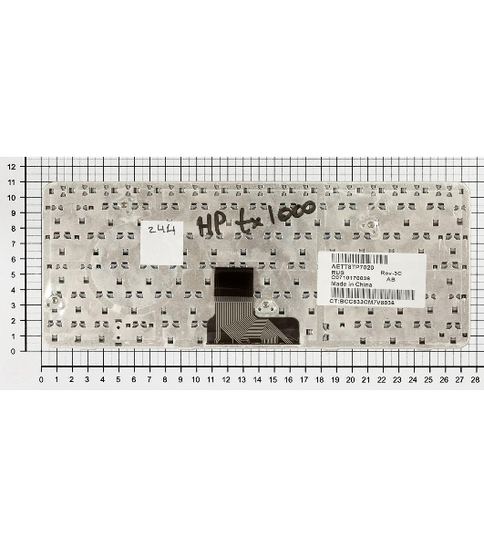 Клавиатура для ноутбука HP PavilionTX1000 TX2000 TX2100 TX2500 черная