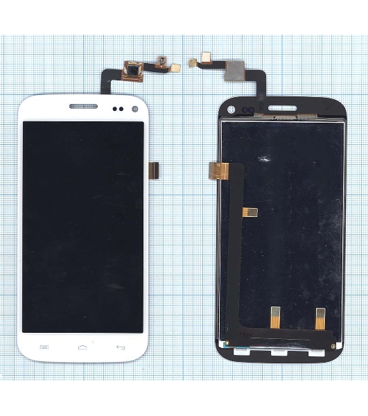 Дисплей для Micromax A200 Canvas Turbo Mini белый