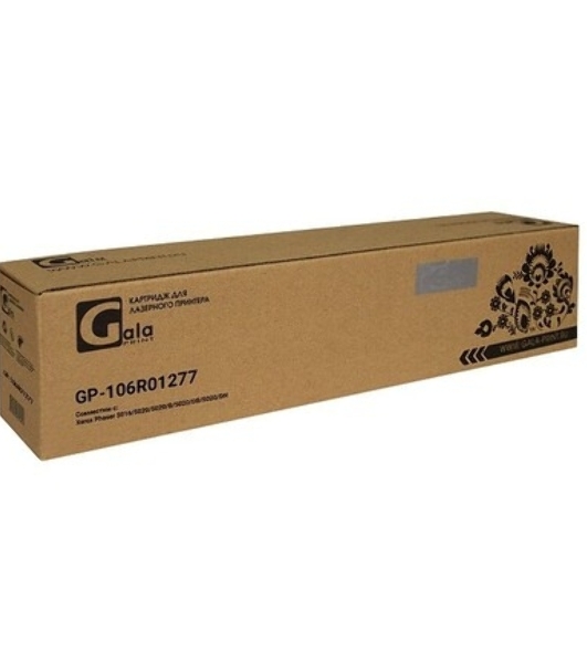 Картридж GalaPrint GP-106R01277 черный (6300 стр.) для Rank Xerox WorkCentre 5016/5020 (комплект из 2 шт.)