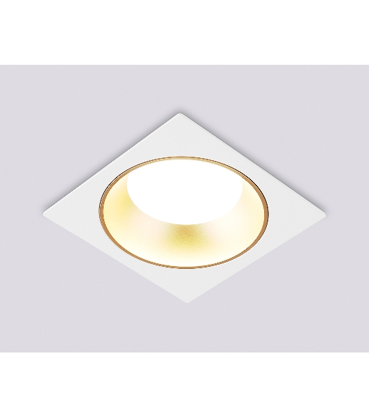Светильник Ambrella light TN52338 SWH/SGD белый песок/золото песок GX53 max 12W 115*115*25