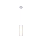 Светильник Ambrella light TR3672 CH/CL/FR хром/прозрачный/белый матовый E14 max 40W D110*1000, фото3