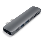 Док-станция Satechi ST-CMBPM, USB Type-C, HDMI/Thunderbolt 3/USB Type-C/SD/microSD/USB 3.0, USB, фото10