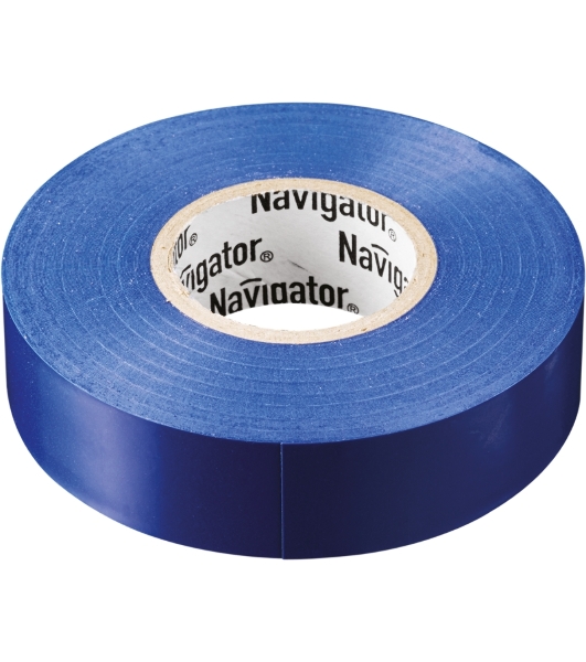 Изолента ПВХ 19 мм (рул.20 м) син. NIT-A19-20/B Navigator