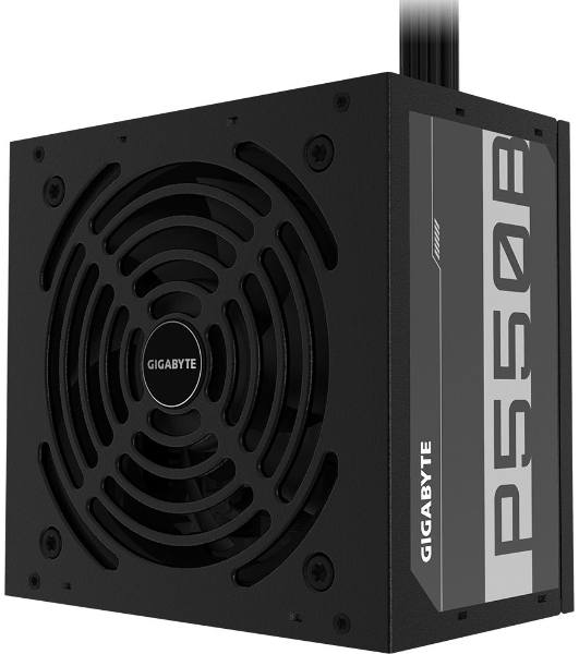 Блок питания Gigabyte GP-P550B, 550Вт, 80 PLUS Bronze, 120мм, черный