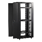 Шкаф 19' Business, 32U 600x800, черный, передняя дверь стекло, задняя дверь распашная металл, фото7