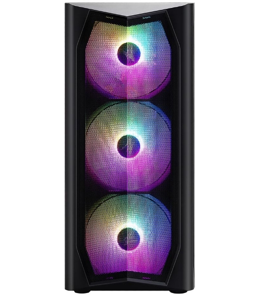 Компьютерный корпус MidiTower Zalman N4 black (ATX,Window, 6xRGb fan, USB 2.0 x2, USB 3.0x1, без БП) (N4 rev.1)