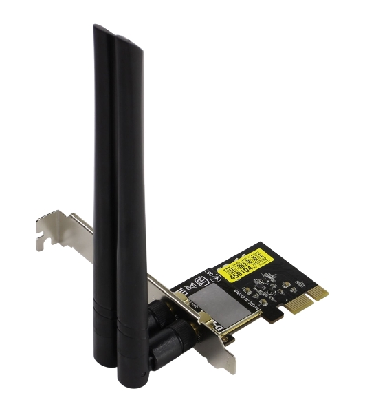 Сетевой адаптер WiFi D-Link DWA-582/RU/10/B1A DWA-582 PCI Express (ант.внеш.съем) 2ант. (упаковка 10 шт)