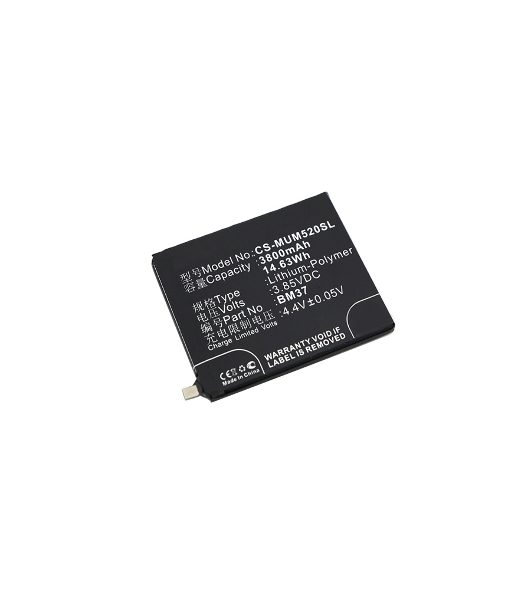 Аккумулятор CameronSino CS-MUM520SL BM37 (Int.Version) для Xiaomi Mi 5s Plus3.85V, 3800mAh, 14.63Wh
