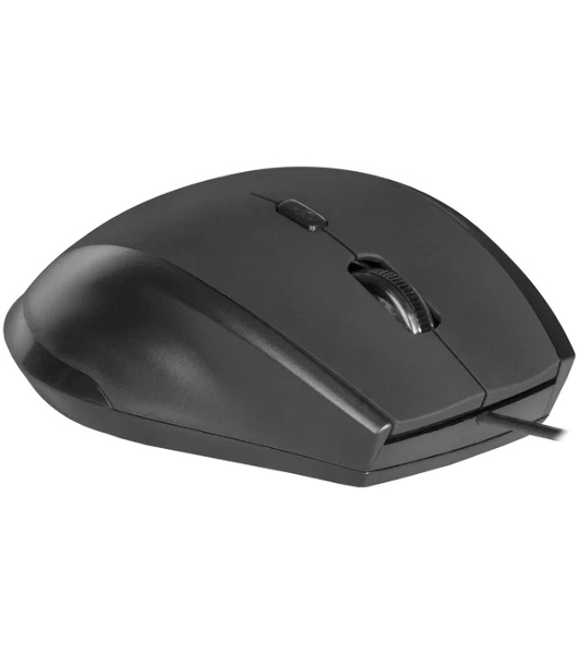 Мышь проводная Defender Accura MM-362 черный, 1600 dpi, USB, кнопки - 6