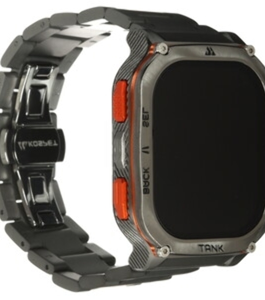 Умные часы KOSPET Tank M3 Ultra, 1.96' AMOLED, Bluetooth 5.0, GPS, IP69K, серебристый
