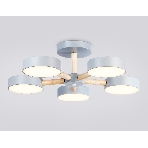 Светильник Ambrella light FL4826/5 GR серый 3000K-6400K 65W D580*160 (ПДУ ИК), фото7