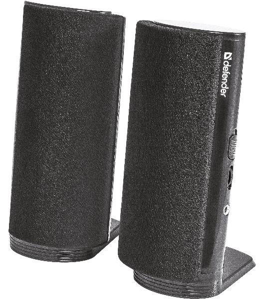 Акустическая система Defender SPK-210 2.0, 2x2W, разъем для наушников 65210