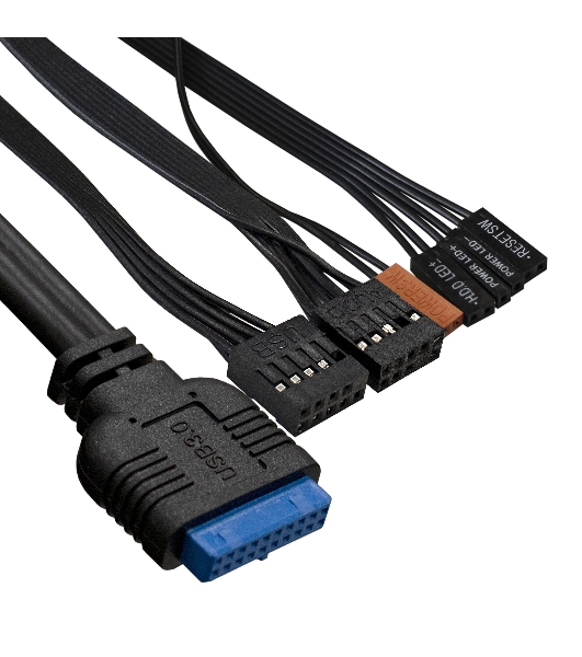 Компьютерный корпус Minitower ExeGate EX291272RUS BAA-109U2-AAA350 (mATX, AAA350 8см, 2*USB+2*USB 3.0, аудио, черный)