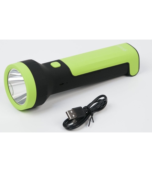 Фонарь ручной модель Gauss GFL203 3W 150lm Li-ion 1200mAh LED 1/10/80