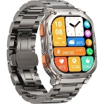 Умные часы KOSPET Tank M3 Ultra, 1.96' AMOLED, Bluetooth 5.0, GPS, IP69K, серебристый, фото 1