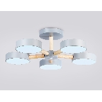 Светильник Ambrella light FL4826/5 GR серый 3000K-6400K 65W D580*160 (ПДУ ИК), фото6