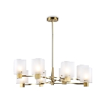 Люстра Ambrella light LH57033/8 BS/SM латунь/дымчатый E14/8 max 40W D830*710, фото8