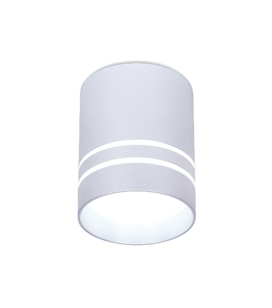 Светильник Ambrella light TN241 SL/S серебро/песок LED 4200K 12W D80*100