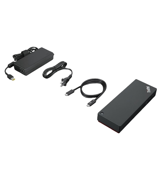 Док-станция Lenovo 40B00135EU, USB Type-C, DisplayPort/HDMI/RJ-45/USB/DisplayPort/Jack 3.5мм, USB