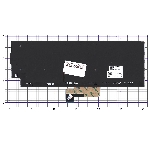 Клавиатура для ноутбука Lenovo Yoga 9 14IRP8 серебристая, фото 1