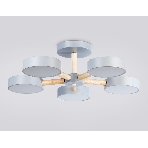 Светильник Ambrella light FL4826/5 GR серый 3000K-6400K 65W D580*160 (ПДУ ИК), фото5