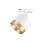 Трековый однофазный светильник Ambrella light GL5361 WH/GD белый/золото GX53 max 12W, фото3