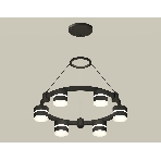 Светильник Ambrella light XR92051202/6 SBK/FR черный песок/белый матовый GX53  (A9205, C9232, N8445), фото3